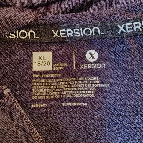 Xersion Womens Quick Dry Activewear Black Jacket Size XL (18/20) - Picture 7 of 7